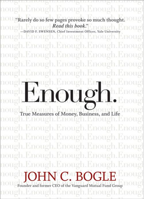 Cover of the book Enough by John C. Bogle, Wiley