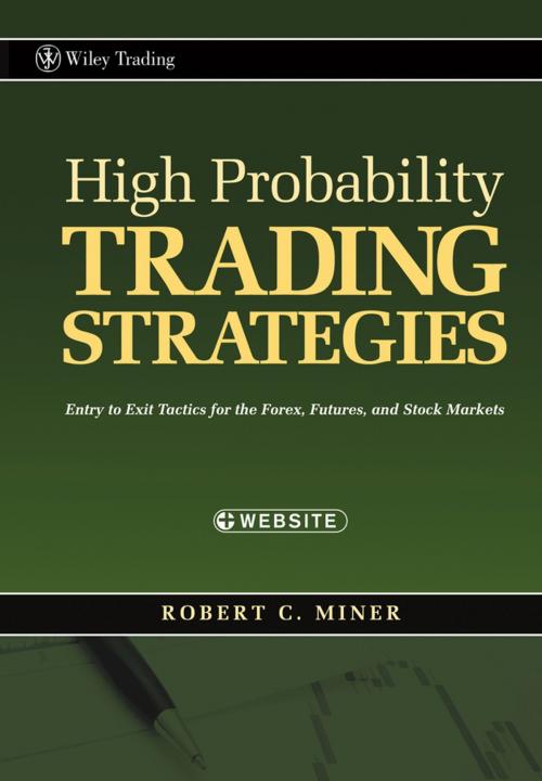 Cover of the book High Probability Trading Strategies by Robert C. Miner, Wiley