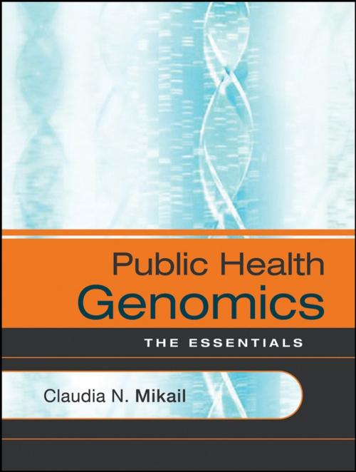 Cover of the book Public Health Genomics by Claudia N. Mikail, Wiley
