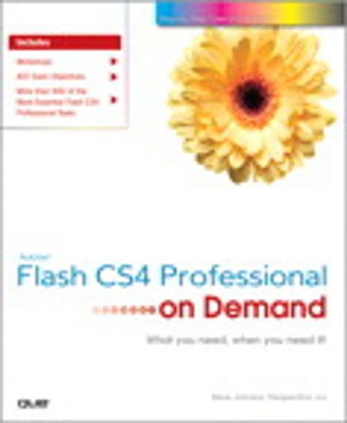 Cover of the book Adobe Flash CS4 Professional on Demand by Steve Johnson, Perspection Inc., Pearson Education