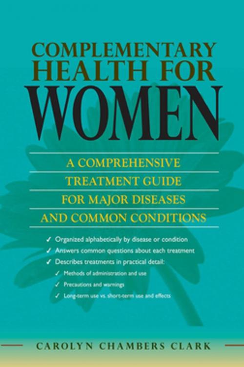 Cover of the book Complementary Health for Women by Carolyn Chambers Clark, EdD, ARNP, FAAN, Springer Publishing Company