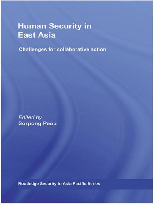 Cover of the book Human Security in East Asia by , Taylor and Francis