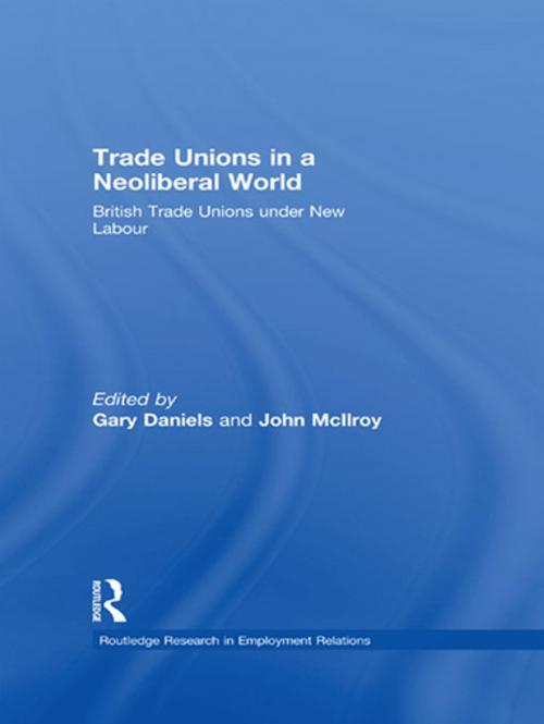 Cover of the book Trade Unions in a Neoliberal World by , Taylor and Francis