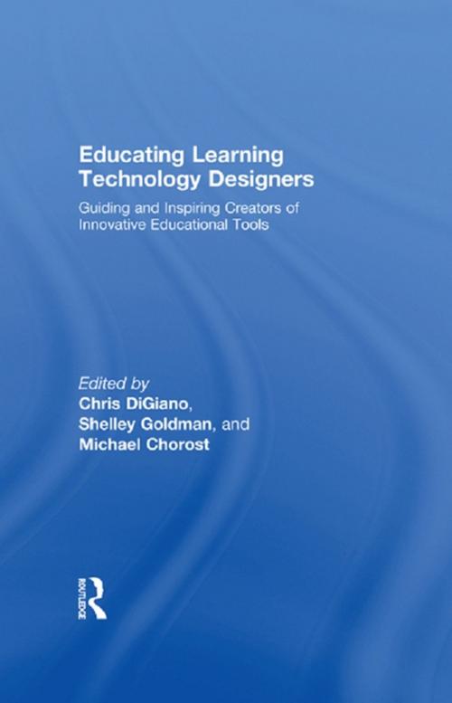 Cover of the book Educating Learning Technology Designers by , Taylor and Francis