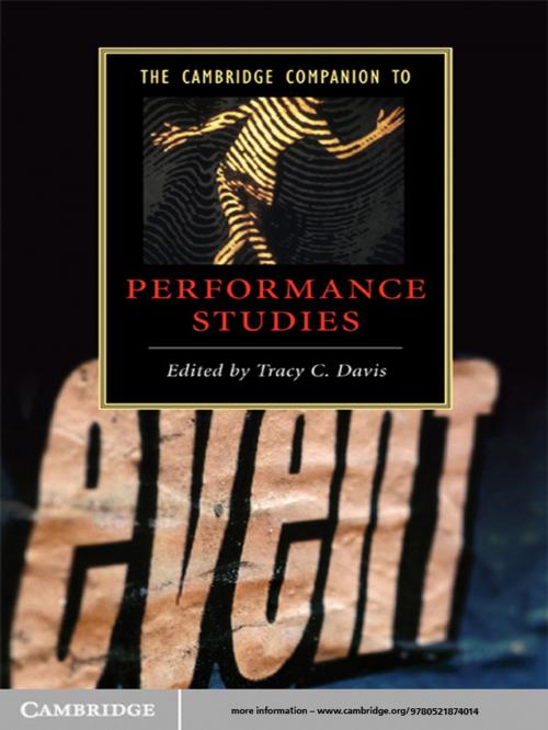 Cover of the book The Cambridge Companion to Performance Studies by , Cambridge University Press