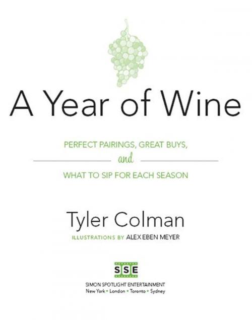Cover of the book A Year of Wine by Tyler Colman, Ph.D., Gallery Books
