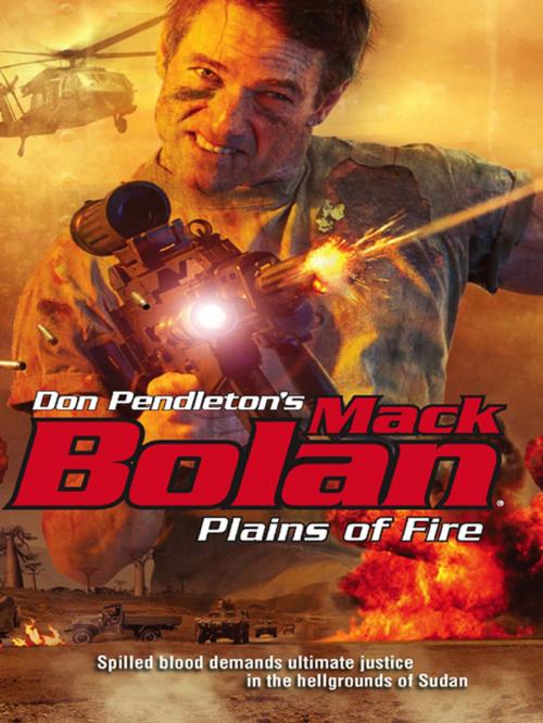Cover of the book Plains of Fire by Don Pendleton, Worldwide Library