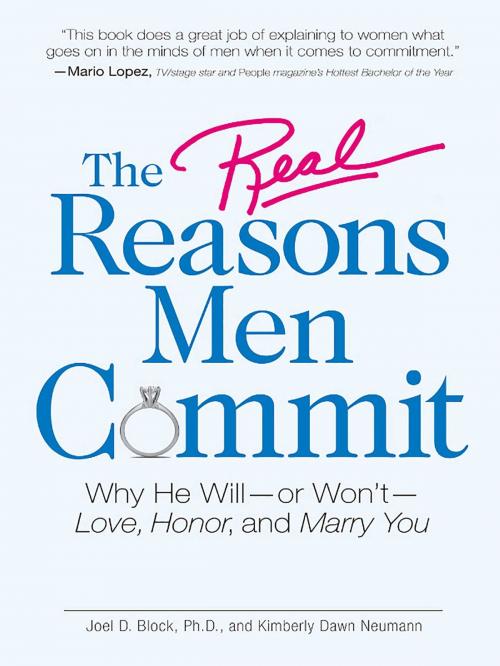 Cover of the book The Real Reasons Men Commit by Joel D Block, Kimberly Dawn Neumann, Adams Media