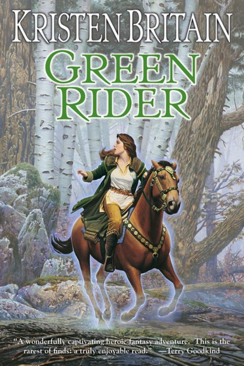 Cover of the book Green Rider by Kristen Britain, DAW