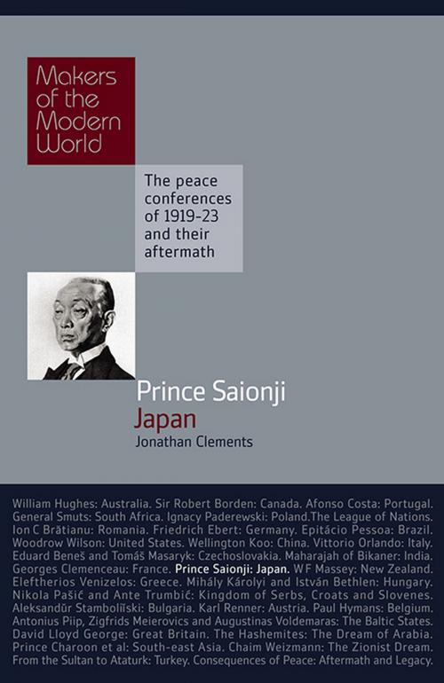 Cover of the book Prince Saionji by Jonathan Clements, Haus Publishing