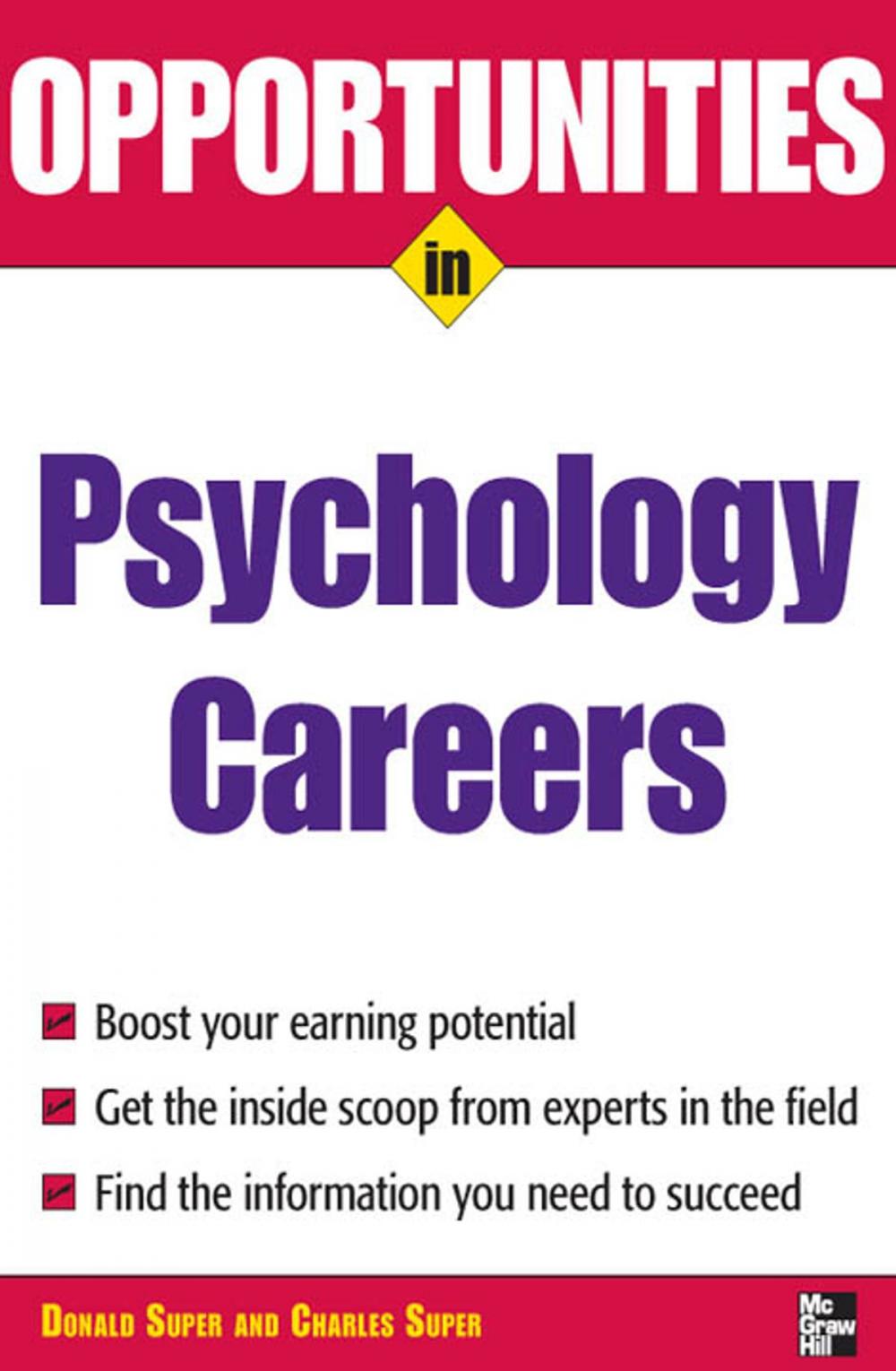 Big bigCover of Opportunities in Psychology Careers