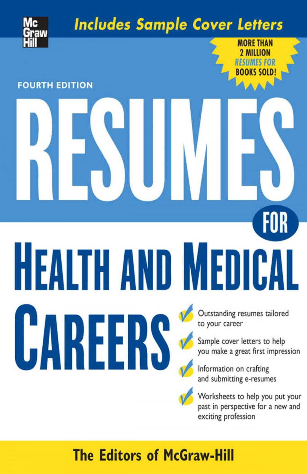 Big bigCover of Resumes for Health and Medical Careers