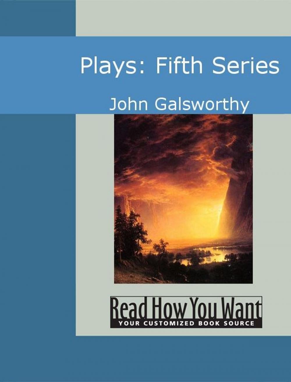 Big bigCover of Plays: Fifth Series