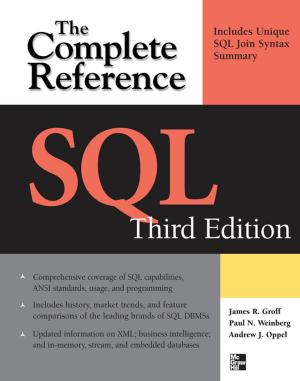 Book cover of SQL The Complete Reference, 3rd Edition