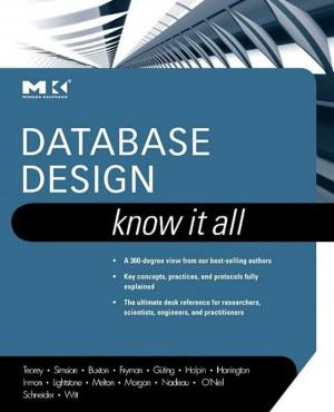 Cover of the book Database Design: Know It All by Miguel de la Guardia, Ana Gonzalvez Illueca