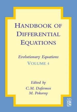 Cover of the book Handbook of Differential Equations: Evolutionary Equations by Krishnamoorthy Venkataraman, Chandrakasan Sivaperuman
