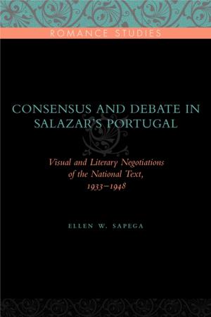 Book cover of Consensus and Debate in Salazar's Portugal