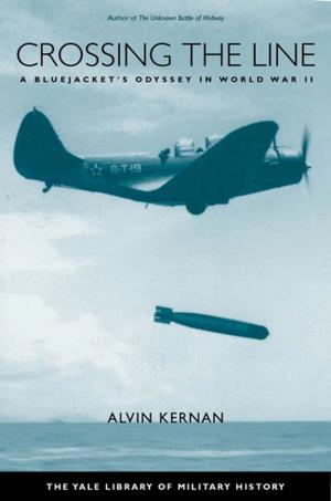 Cover of the book Crossing the Line: A Bluejacket's Odyssey in World War II by Wayne Franklin