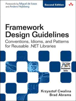 Cover of the book Framework Design Guidelines by Dion Scoppettuolo