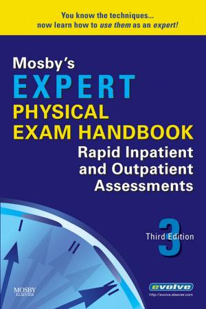 Cover of the book Mosby's Expert Physical Exam Handbook by SAUNDERS, Brad Fortinberry, PT, DPT, SCS
