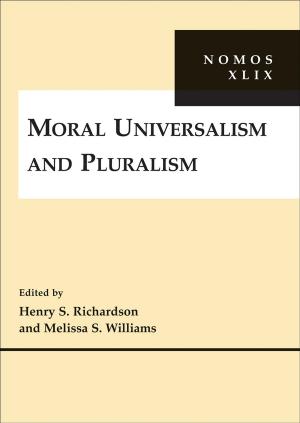 Book cover of Moral Universalism and Pluralism