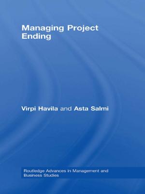 Cover of the book Managing Project Ending by W. Arthur Lewis