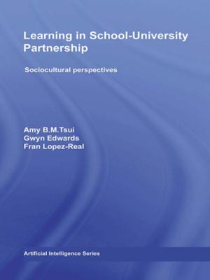 Book cover of Learning in School-University Partnership