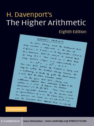 Cover of the book The Higher Arithmetic by Subhashis Ghosal, Aad van der Vaart