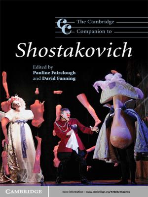 Cover of the book The Cambridge Companion to Shostakovich by Domenico Cimarosa, Simone Perugini (a Cura Di)