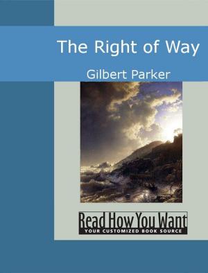 Cover of the book The Right Of Way by Benedict de Spinoza