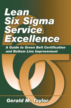 Cover of the book Lean Six Sigma Service Excellence by Murali Krishna Chemuturi