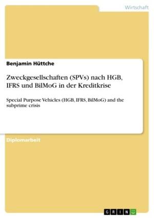 Cover of the book Zweckgesellschaften (SPVs) nach HGB, IFRS und BilMoG in der Kreditkrise by Andrea Eberl