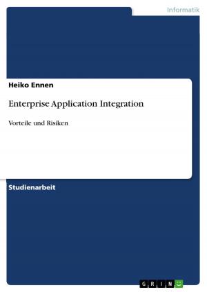 Cover of the book Enterprise Application Integration by Daniel Lautenbacher