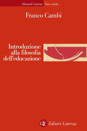 Cover of the book Introduzione alla filosofia dell'educazione by Rosario Romeo