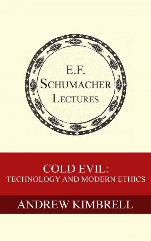 Cover of the book Cold Evil: Technology and Modern Ethics by Andrew Kimbrell, Hildegarde Hannum, Schumacher Center for a New Economics