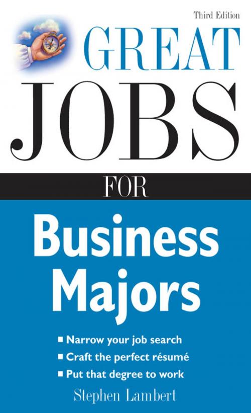 Cover of the book Great Jobs for Business Majors by Stephen Lambert, McGraw-Hill Education