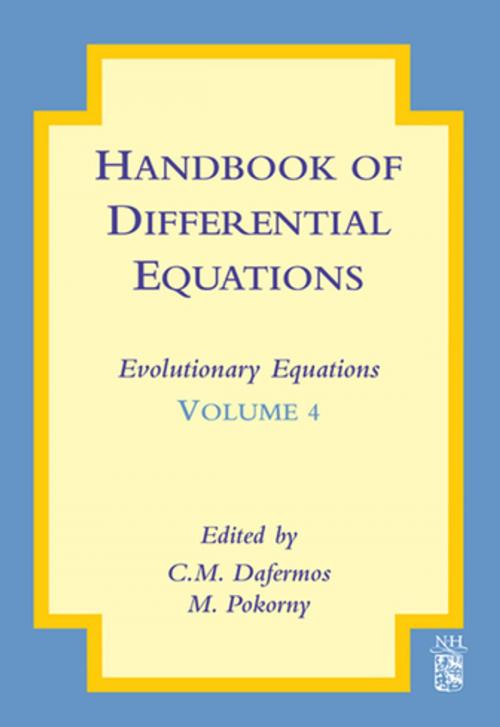 Cover of the book Handbook of Differential Equations: Evolutionary Equations by , Elsevier Science