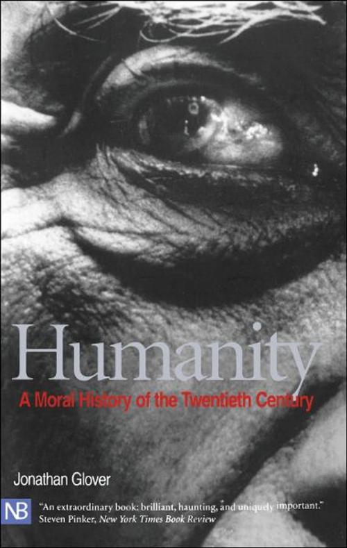 Cover of the book Humanity: A Moral History of the Twentieth Century by Jonathan Glover, Yale University Press