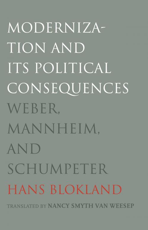 Cover of the book Modernization and Its Political Consequences by Hans Blokland, Yale University Press