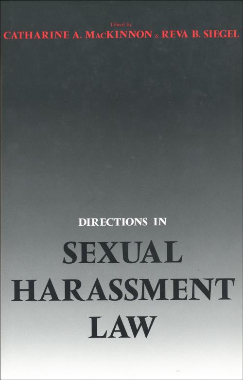 Cover of the book Directions in Sexual Harassment Law by , Yale University Press