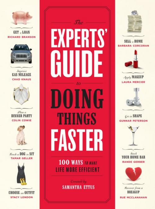 Cover of the book The Experts' Guide to Doing Things Faster by Samantha Ettus, Potter/Ten Speed/Harmony/Rodale