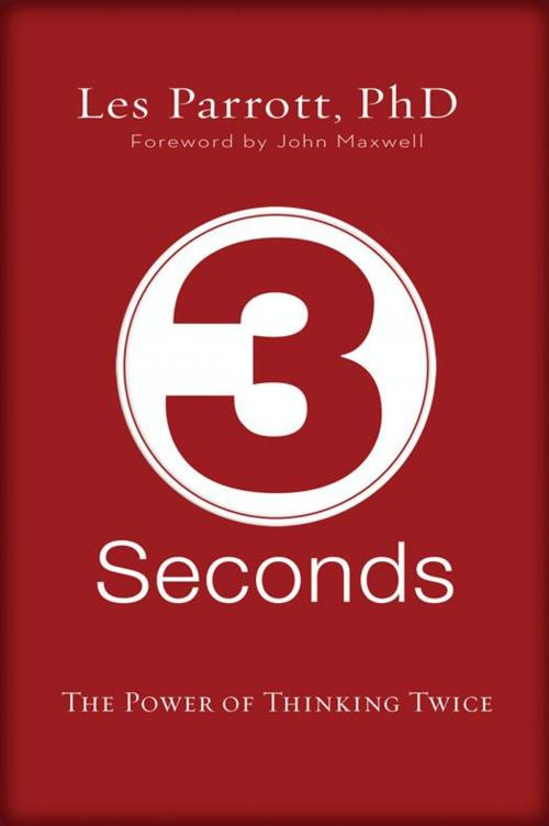 Cover of the book 3 Seconds by Les Parrott, Zondervan