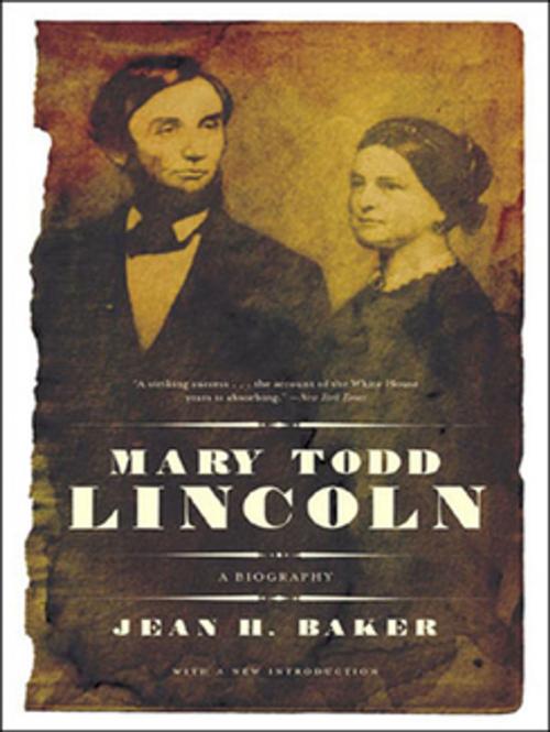 Cover of the book Mary Todd Lincoln: A Biography by Jean Harvey Baker, W. W. Norton & Company