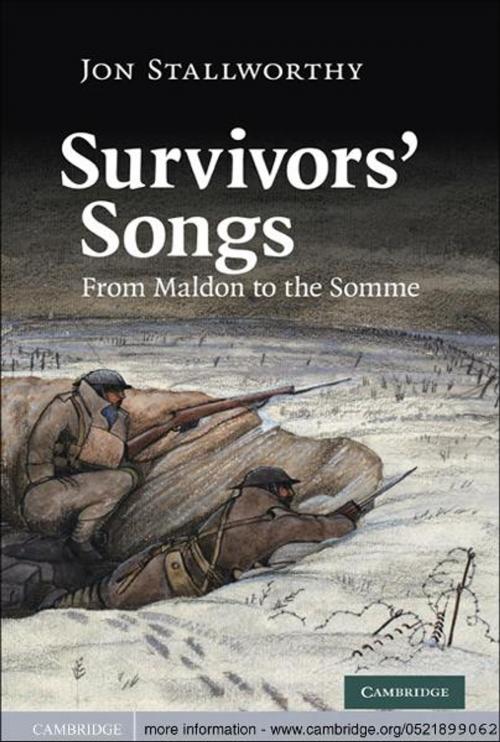 Cover of the book Survivors' Songs by Jon Stallworthy, Cambridge University Press
