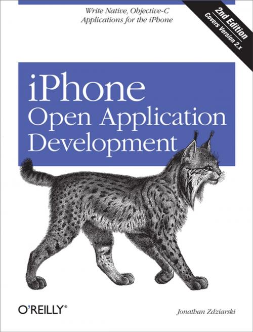 Cover of the book iPhone Open Application Development by Jonathan Zdziarski, O'Reilly Media
