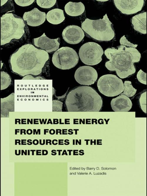 Cover of the book Renewable Energy from Forest Resources in the United States by , Taylor and Francis