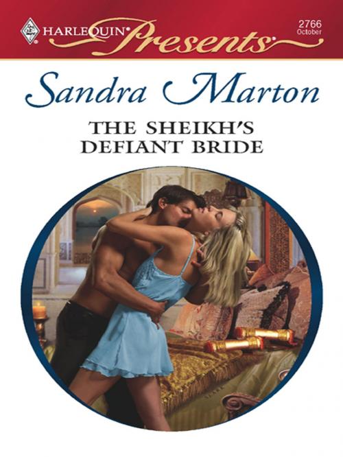 Cover of the book The Sheikh's Defiant Bride by Sandra Marton, Harlequin