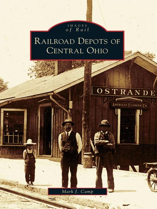 Cover of the book Railroad Depots of Central Ohio by Mark J. Camp, Arcadia Publishing Inc.