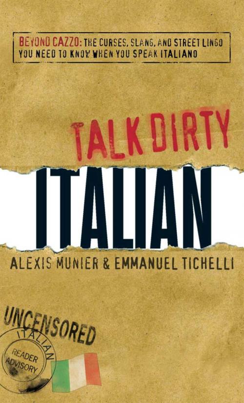 Cover of the book Talk Dirty Italian by Alexis Munier, Emmanuel Tichelli, Adams Media