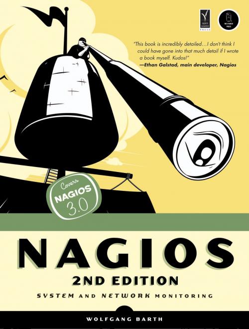 Cover of the book Nagios, 2nd Edition by Wolfgang Barth, No Starch Press